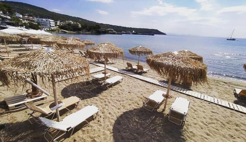 Παραθαλασσιο Στουντιο Μιχαλιας Sea View Studio Michalias Νουμερο 8 Ajía Marína Kültér fotó